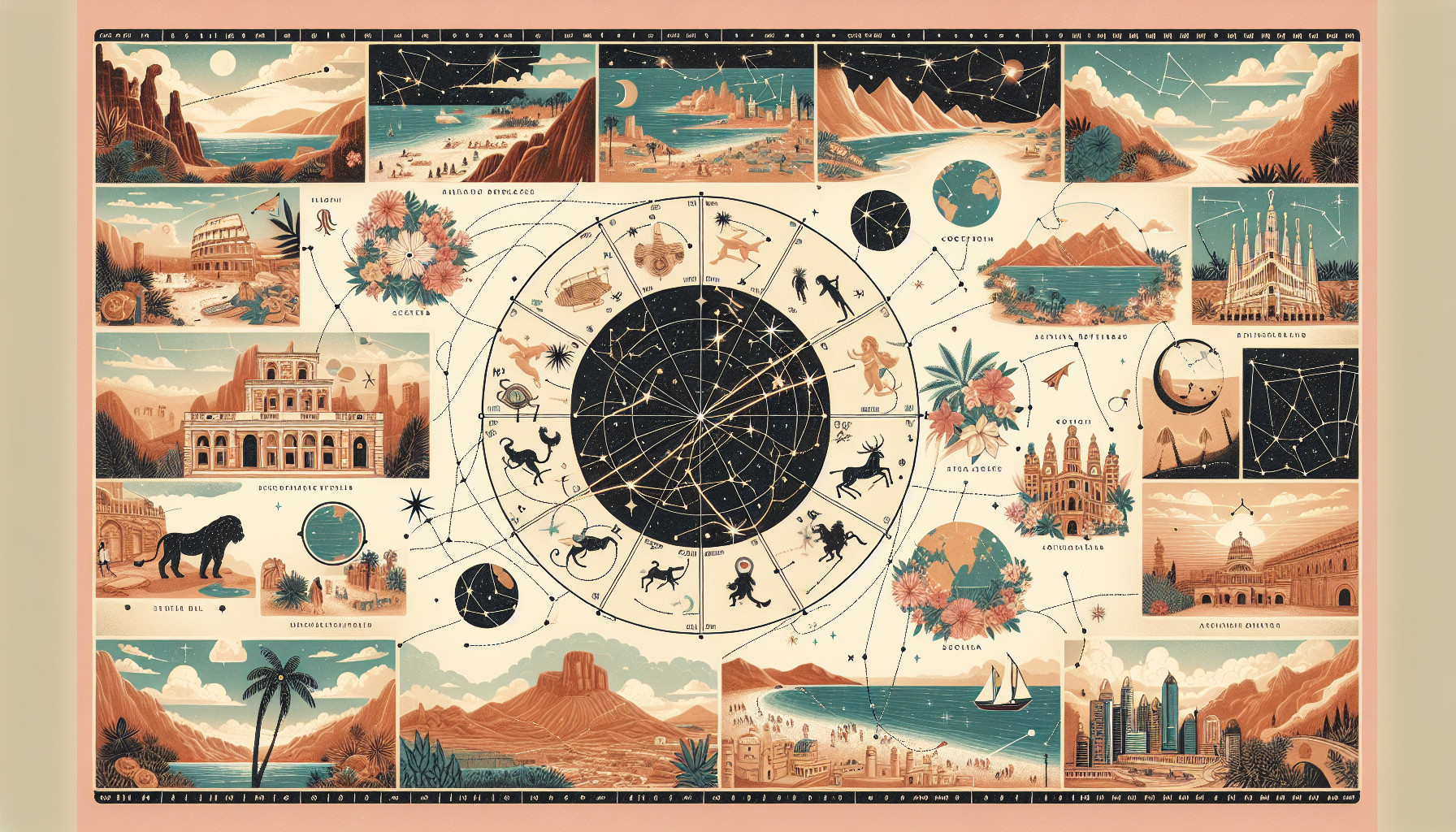 Astrología Y Viajes: Descubre Tus Destinos Ideales Según Los Astros