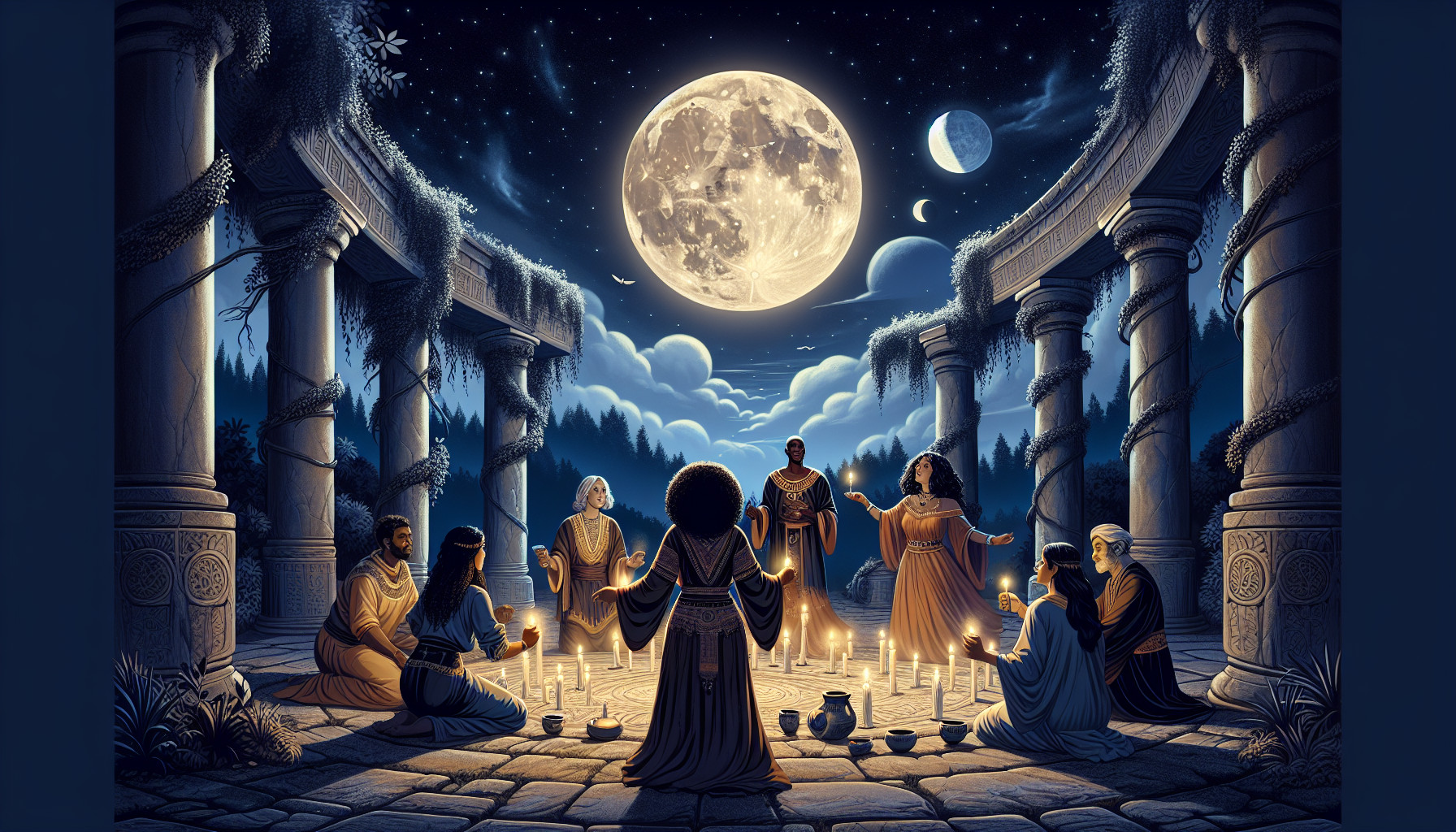 Celebrando El Esbat: Rituales De La Fase Lunar Mensual