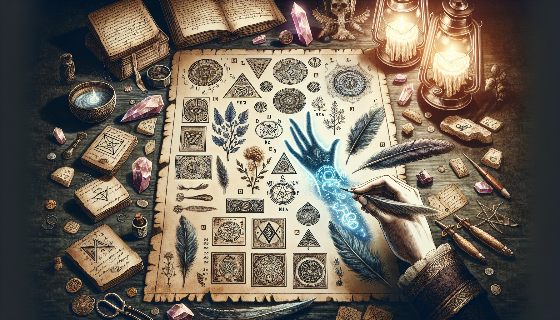 Cómo Crear Y Utilizar Talismanes Y Amuletos Mágicos En Rituales