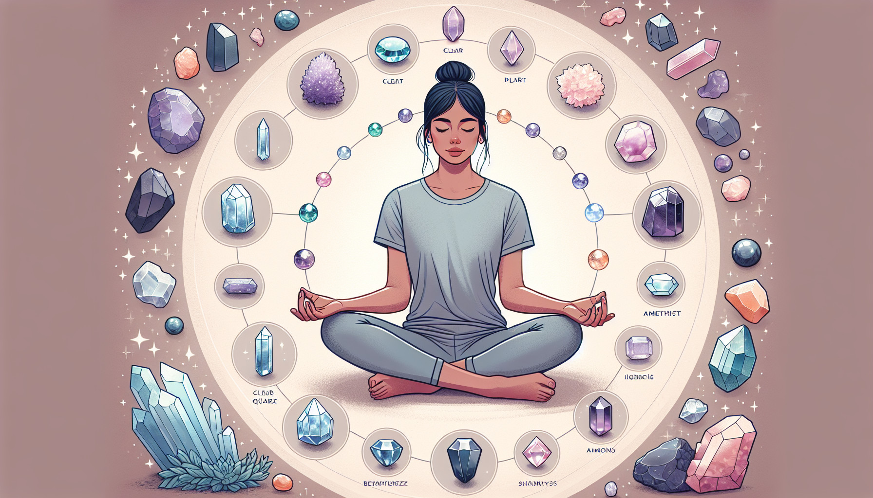 Cómo Utilizar Cristales En La Meditación Para Potenciar La Concentración
