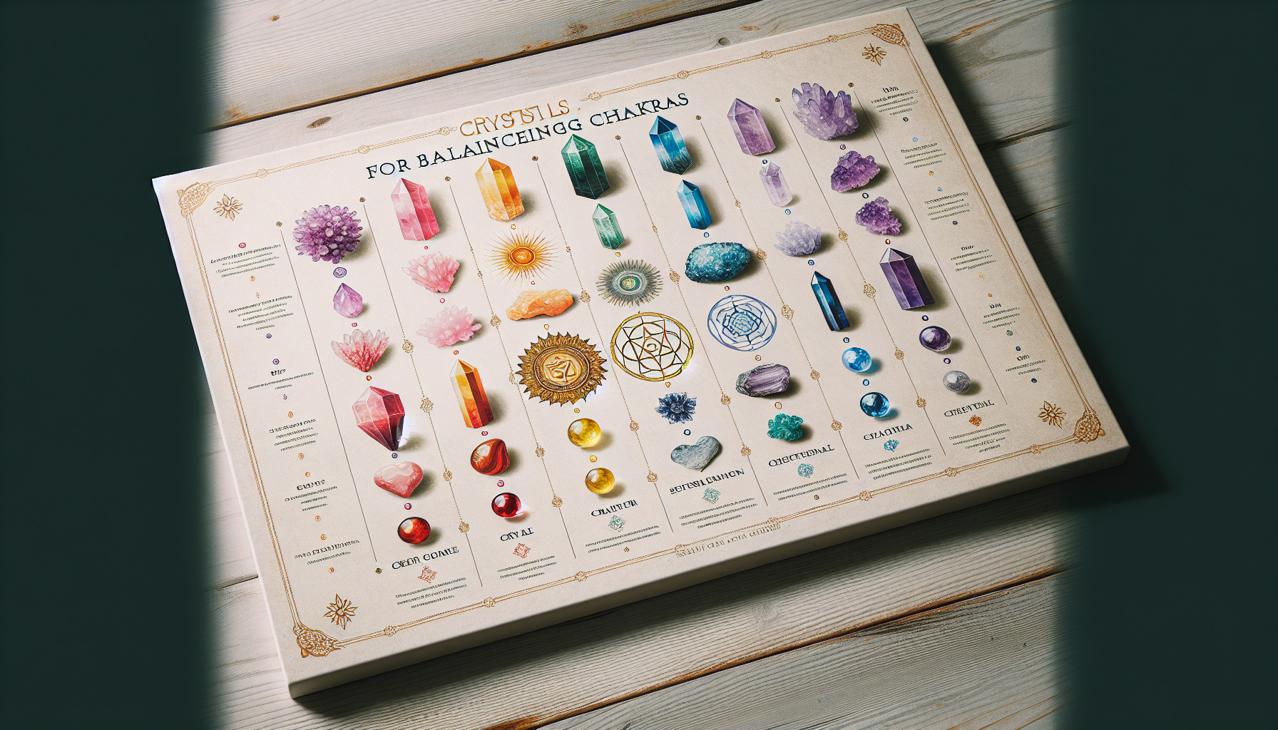 Cristales Para Equilibrar Los Chakras: Guía Completa