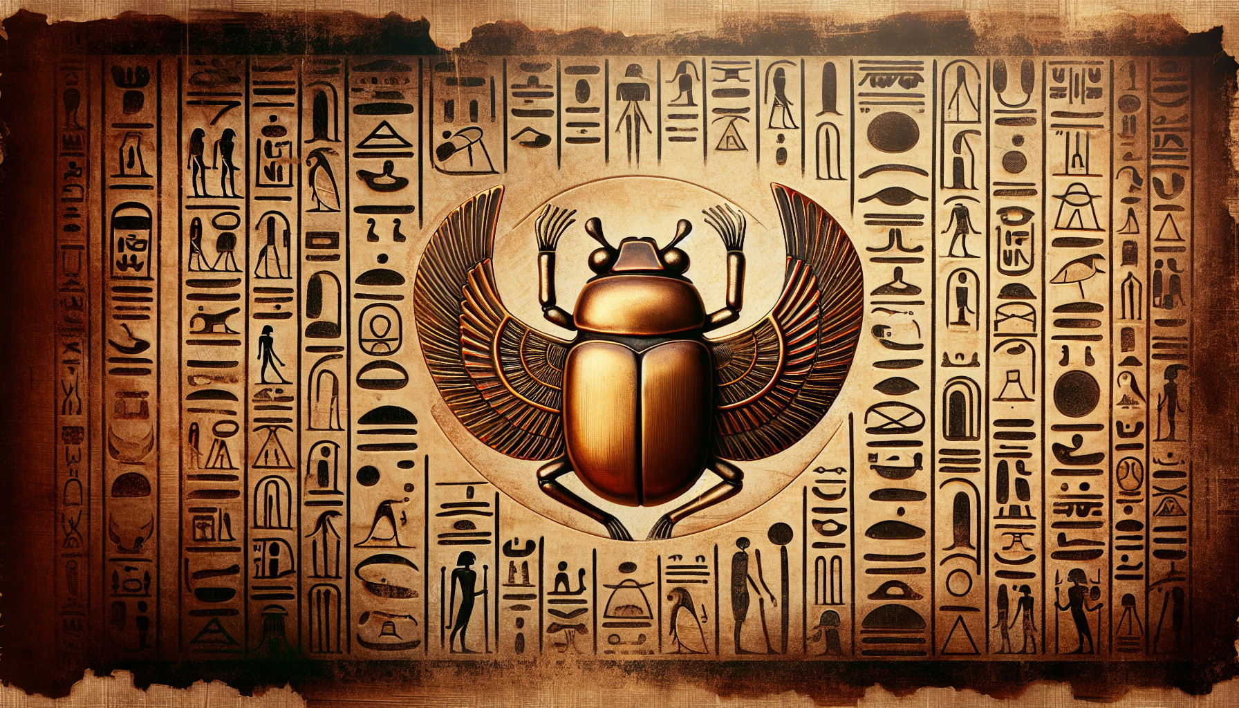 El Escarabajo En La Mitología Egipcia: Símbolo De Resurrección