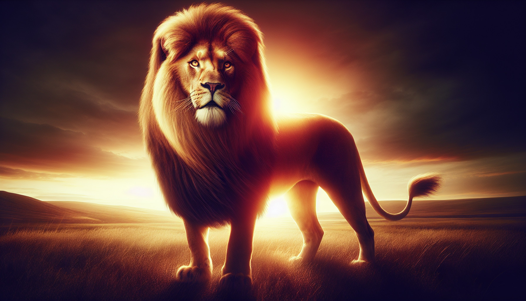 El León Como Símbolo De Coraje Y Fuerza Espiritual