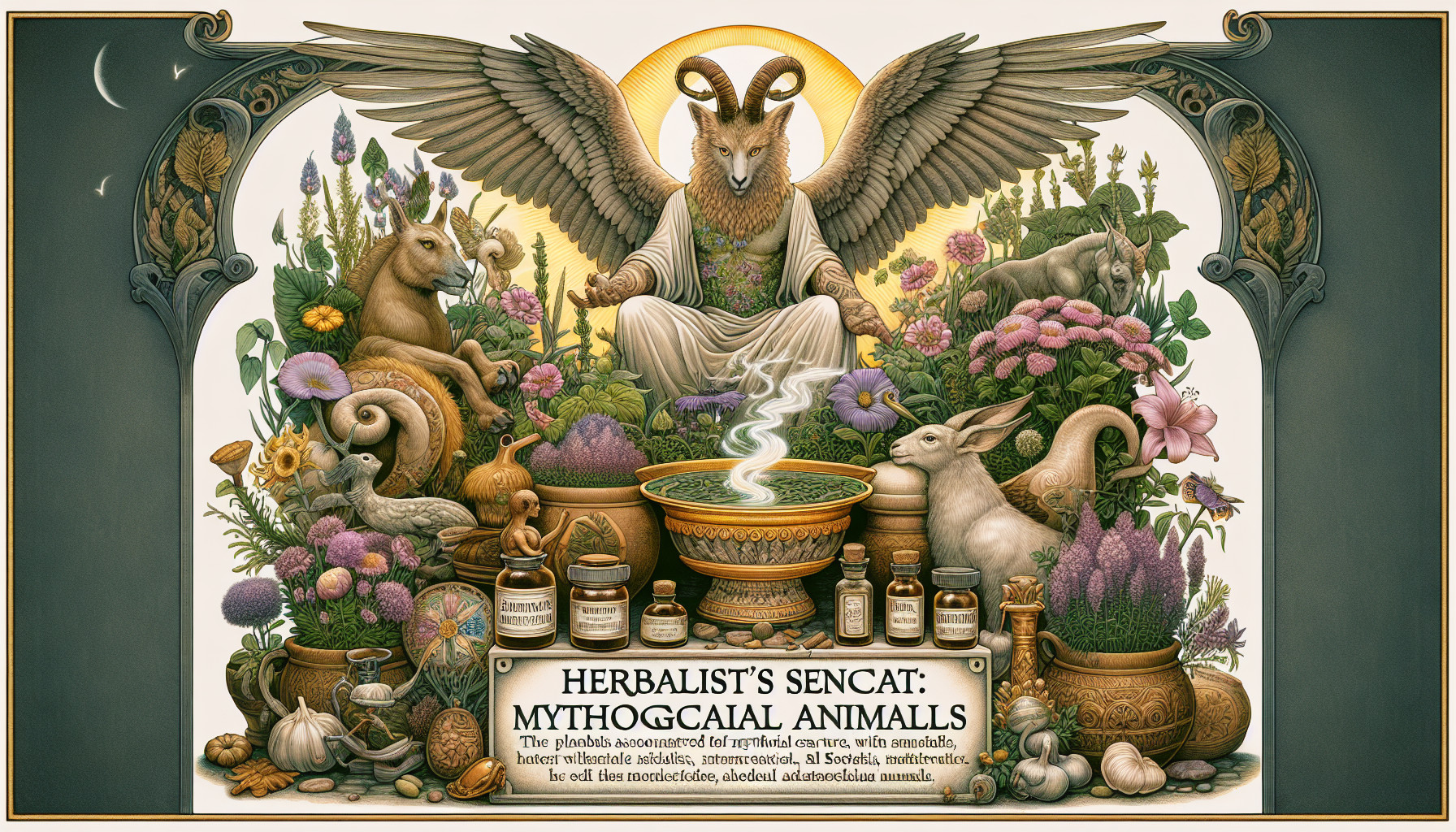 Herbolaria Y Animales Mágicos: Plantas Asociadas Con Seres Mitológicos