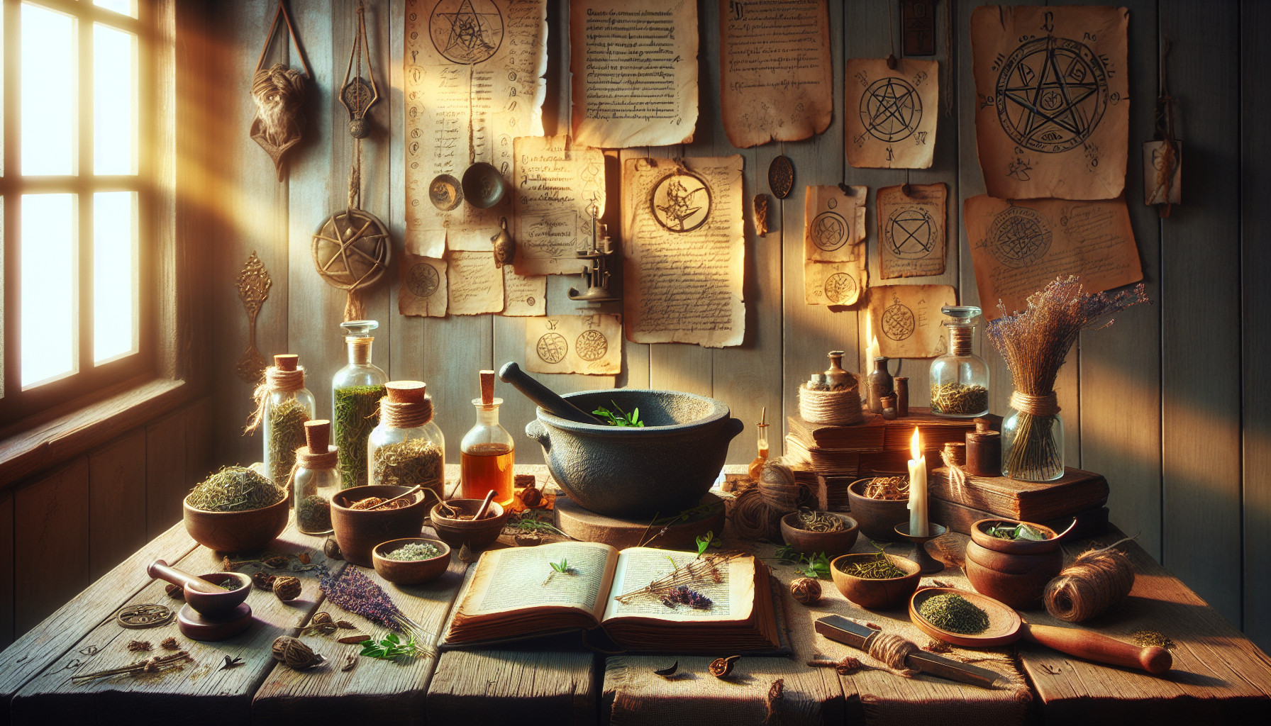La Magia De Las Hierbas En La Cocina Esotérica: Recetas Y Rituales Culinarios
