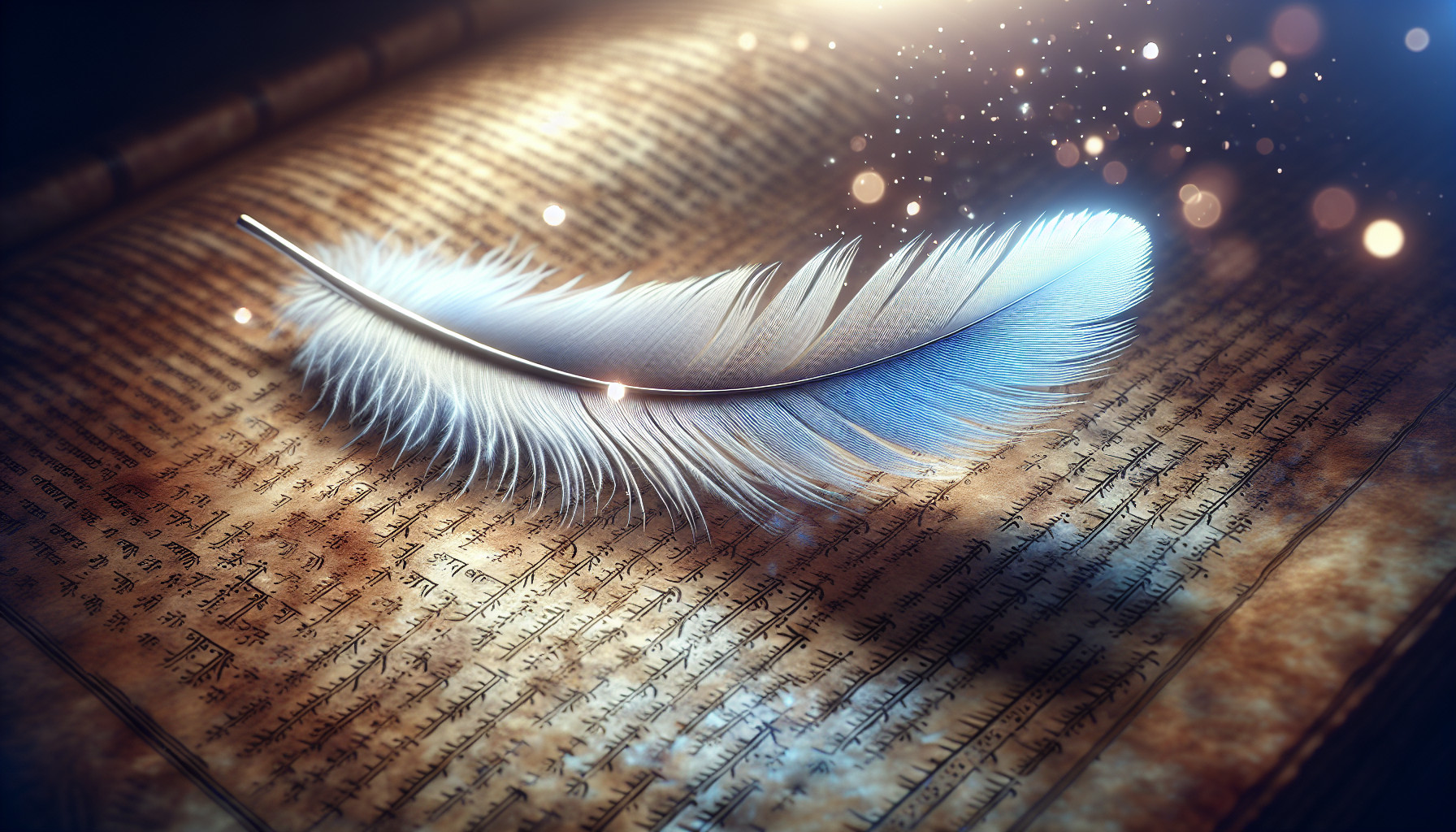 La Pluma En La Simbología Espiritual: Sabiduría Y Escritura Divina