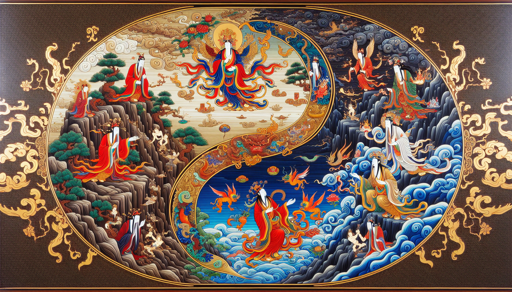 Relatos Místicos Sobre La Dualidad En La Mitología China