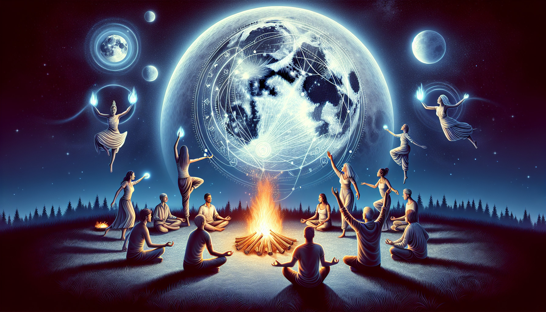 Rituales De Luna Creciente: Potenciando La Energía Y El Crecimiento