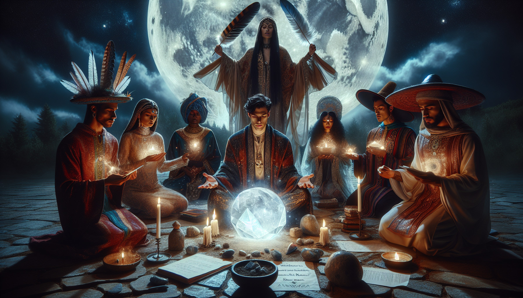 Rituales De Luna Llena: Potenciando La Energía Y Manifestando Deseos