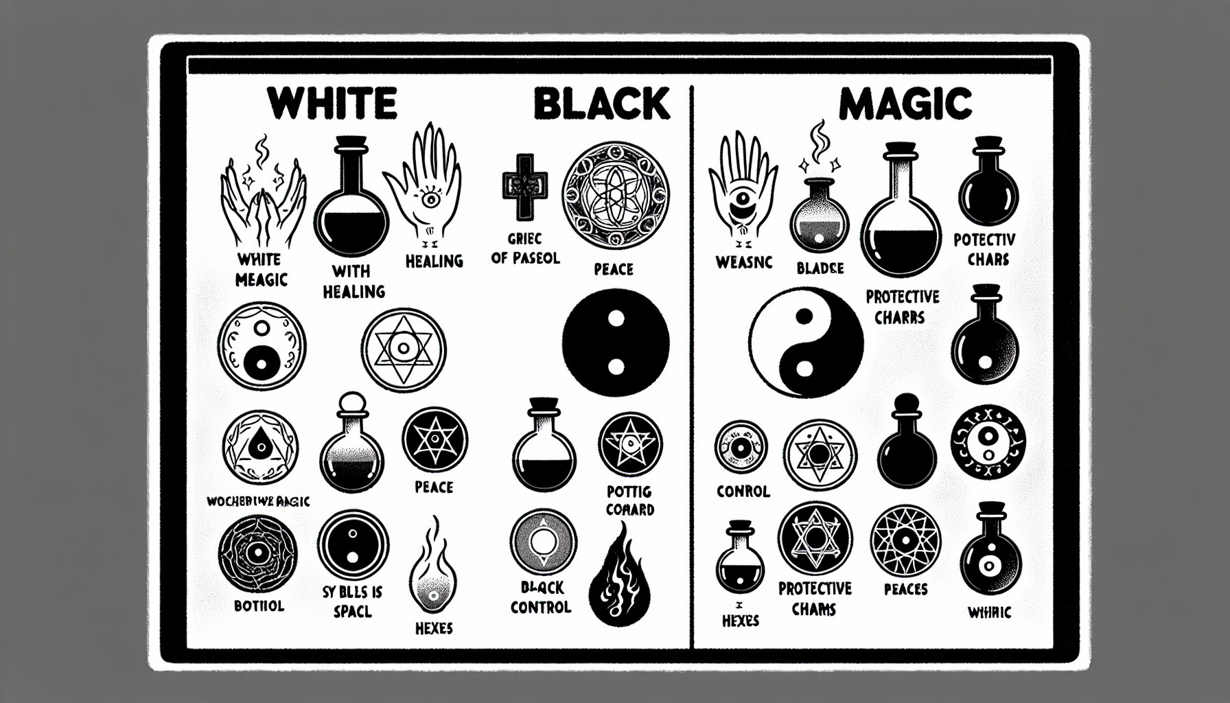 Tipos De Magia: Blanca, Negra Y Gris, Entendiendo Las Diferencias
